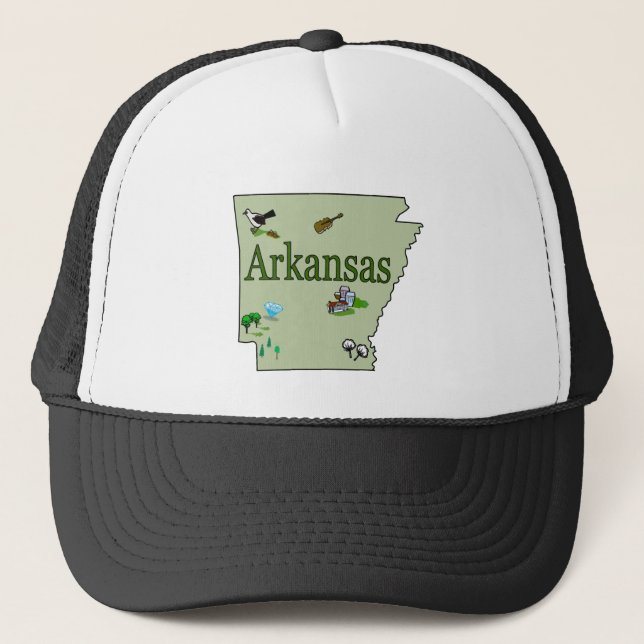 Camionero Gorra de Arkansas (Anverso)