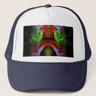 Camionero Gorra de arte abstracto de carnaval