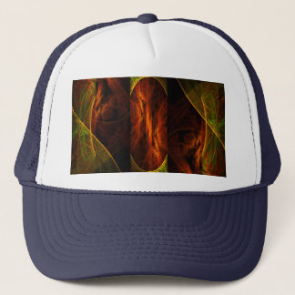 Camionero Gorra de arte abstracto de la jungla de Mystique