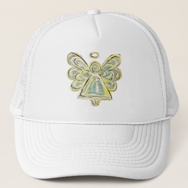 Camionero Gorra de arte de ángel Personalizado de la Guardia (Anverso)