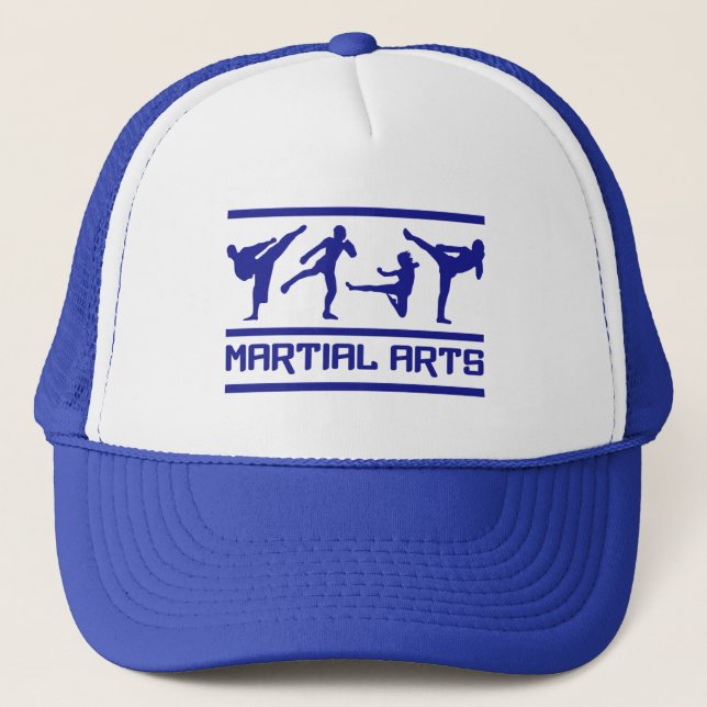 Camionero Gorra de artes marciales (Anverso)
