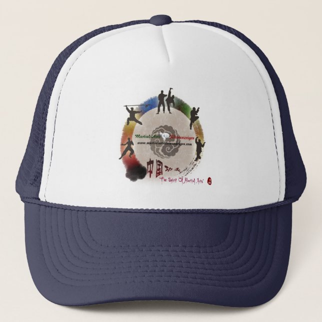 Camionero Gorra de artes marciales (Anverso)