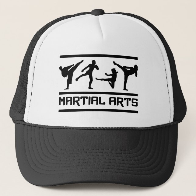 Camionero Gorra de artes marciales (Anverso)