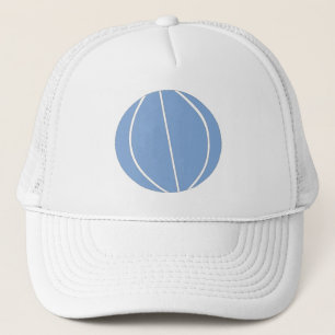 Camionero Gorra de baloncesto azul claro