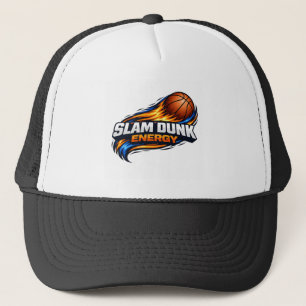 Camionero Gorra de Baloncesto Slam Dunk Energy Naranja Azu