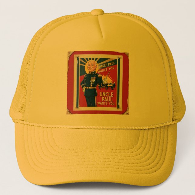 CAMIONERO GORRA DE BANDA COMUNITARIA - TÍO PAUL (Anverso)