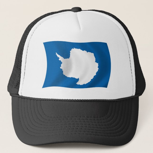 Camionero Gorra de Bandera Antártica (Anverso)