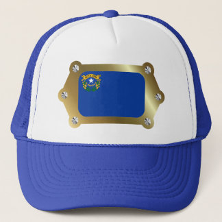 Camionero Gorra de bandera con marco en Nevada