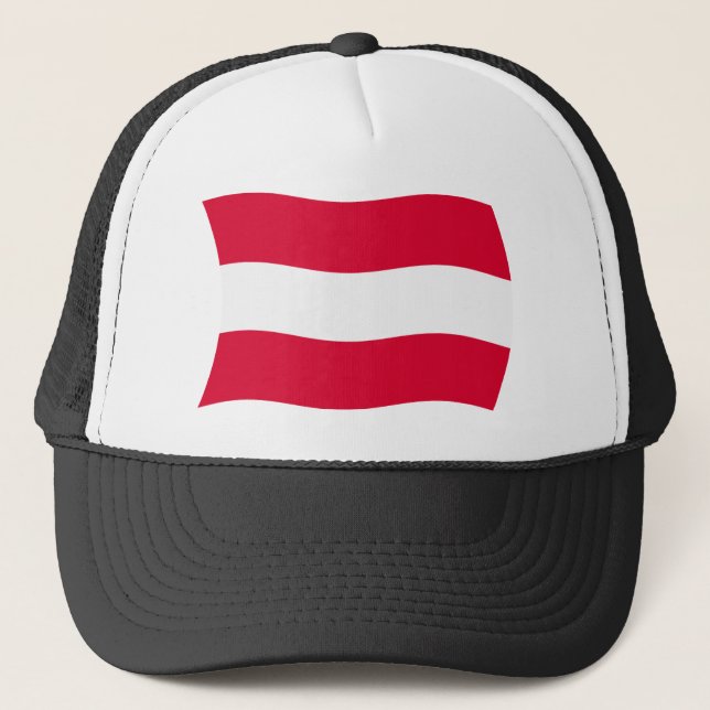 Camionero Gorra de bandera de Austria (Anverso)
