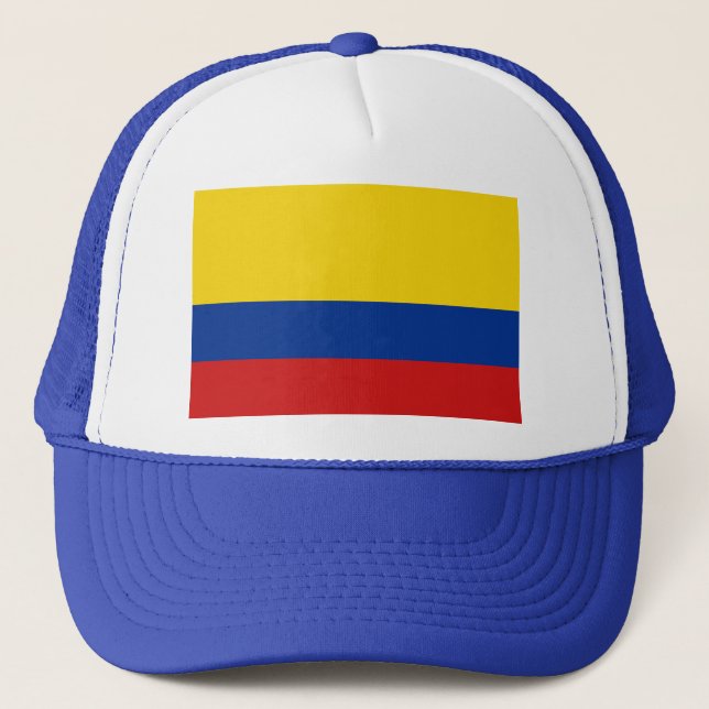 Camionero Gorra de bandera de Colombia (Anverso)