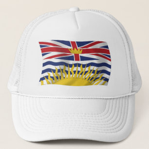 Camionero Gorra de bandera de Columbia Británica
