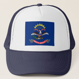 Camionero Gorra de Bandera de Dakota del Norte