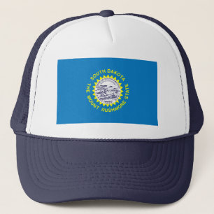 Camionero Gorra de Bandera de Dakota del Sur