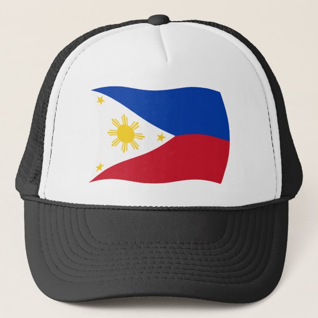 Camionero Gorra de bandera de Filipinas (Anverso)
