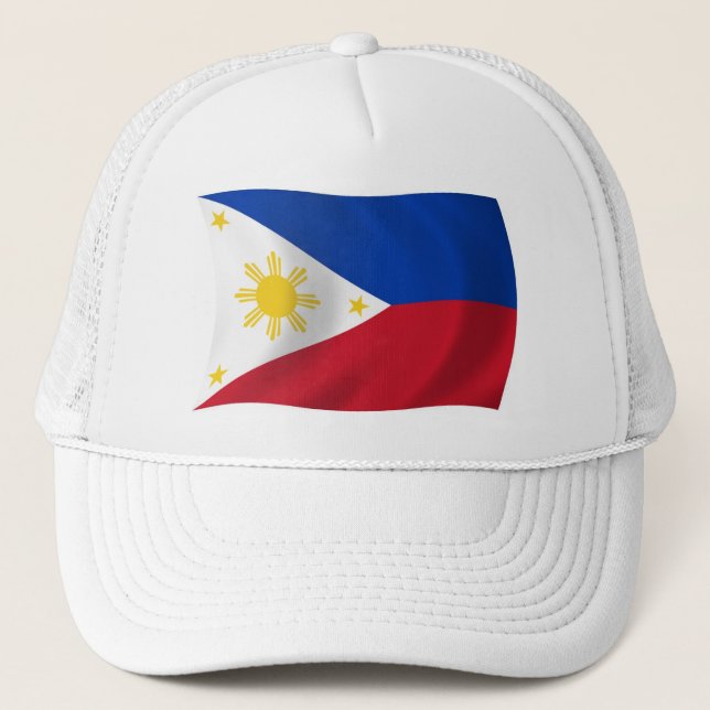 Camionero Gorra de bandera de Filipinas (Anverso)