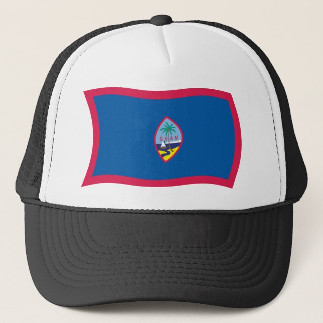 Camionero Gorra de bandera de Guam (Anverso)
