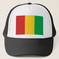 Gorra de bandera de Guinea-Conakry
