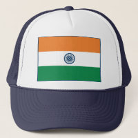 Gorra de bandera de la India