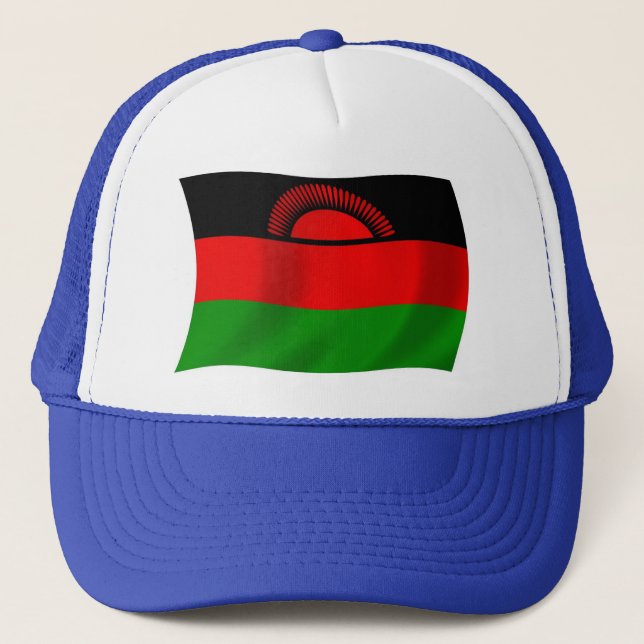 Camionero Gorra de Bandera de Malawi (Anverso)