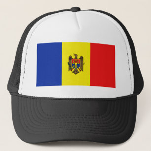 Camionero Gorra de bandera de Moldavia