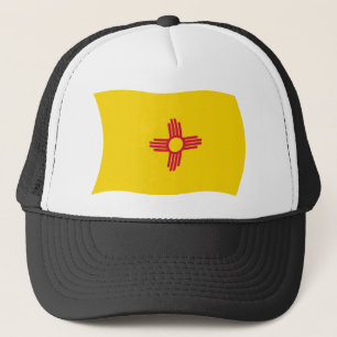 Camionero Gorra de Bandera de Nuevo México