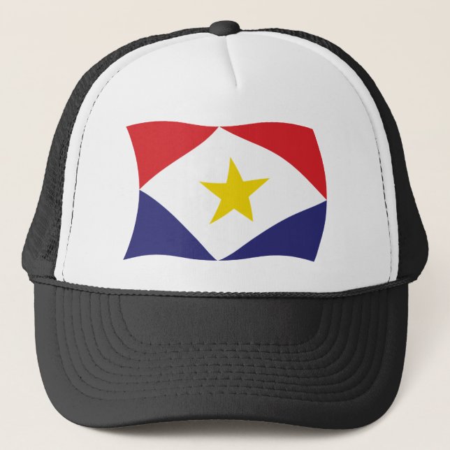 Camionero Gorra de Bandera de Saba (Anverso)