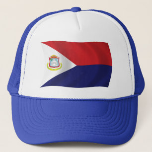 Camionero Gorra de bandera de Sint Maarten