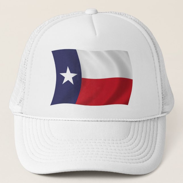 Camionero Gorra de Bandera de Texas (Anverso)