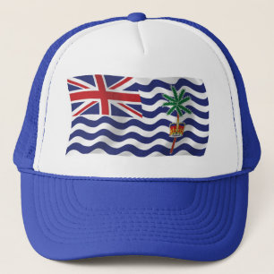 Camionero Gorra de Bandera del Océano Índico Británico
