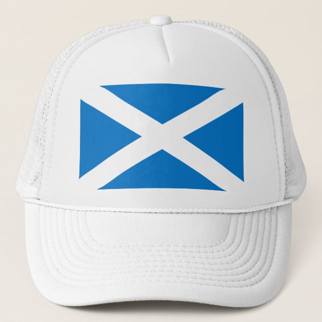 Camionero Gorra DE BANDERA ESCOCIA (Anverso)