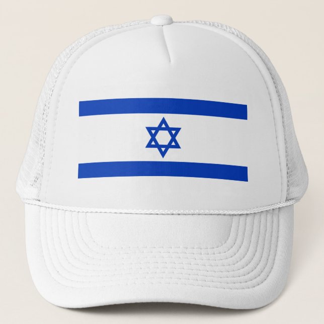 Camionero Gorra de bandera israelí (Anverso)
