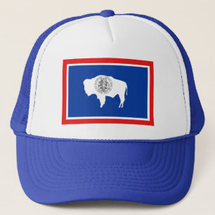 Camionero Gorra de bandera Wyoming