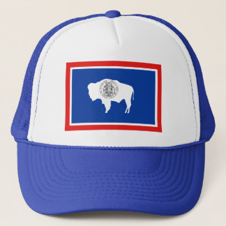 Camionero Gorra de bandera Wyoming