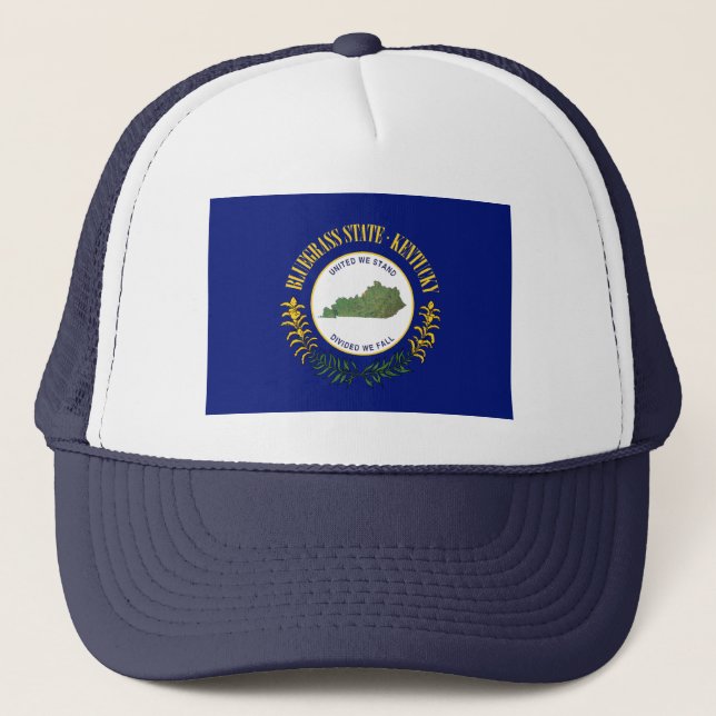 Camionero Gorra de Banner de Kentucky (Anverso)
