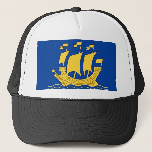 Camionero Gorra de barco amarillo (Anverso)