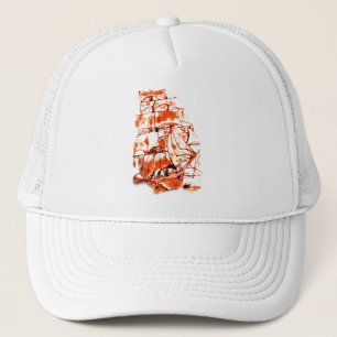 Camionero Gorra de barco de vela