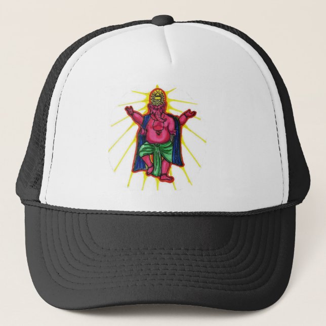 Camionero Gorra de BargasArtworks Ganesh (Anverso)