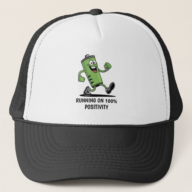 Camionero Gorra de batería cargado (Anverso)
