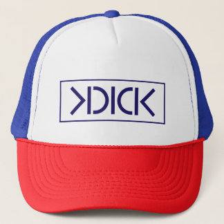 Camionero Gorra de béisbol AZUL del logotipo de KDICK. `
