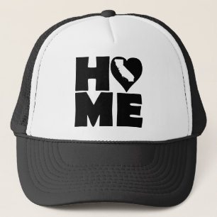 Camionero Gorra de béisbol California Home Heart State
