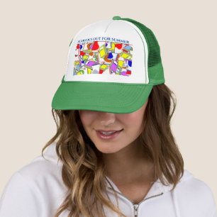 Camionero Gorra de béisbol con el logo "SCHOOL'S OUT FOR SUM