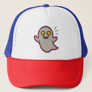 Camionero Gorra de béisbol con fantasma bordado divertido – 