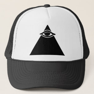 Camionero Gorra de béisbol con todo el ojo que ve