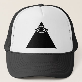 Camionero Gorra de béisbol con todo el ojo que ve