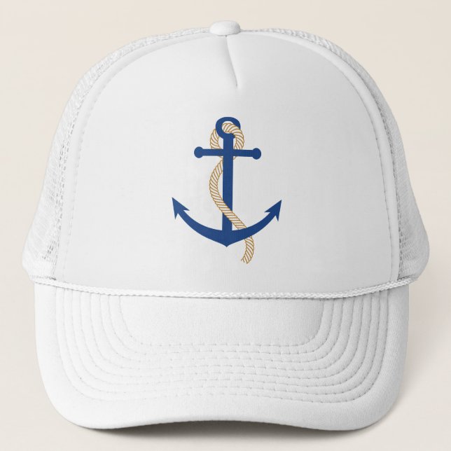 Camionero Gorra de béisbol de antorcha náutica (Anverso)