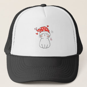 Camionero gorra de beisbol de gato