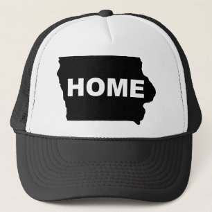 Camionero Gorra de béisbol de Iowa lejos del estado