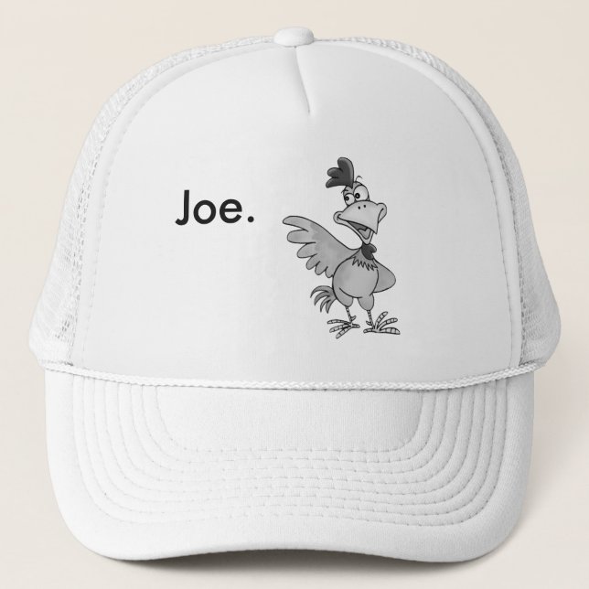 Camionero Gorra de béisbol de Joe del pollo (Anverso)