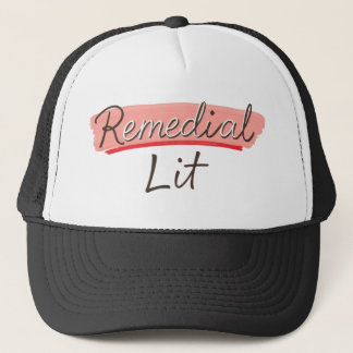Camionero Gorra de béisbol de Lit Remedial con guión bajo