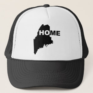 Camionero Gorra de béisbol de Maine, hogar lejos del estado